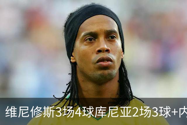 维尼修斯3场4球库尼亚2场3球+内马尔回归 五星巴西渐入佳境